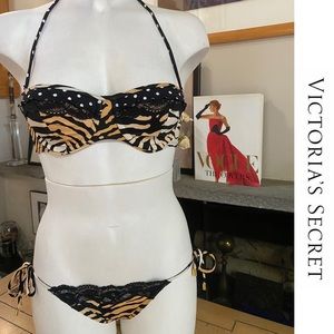 Victoria’s Secret Tiger Print Bikini Set